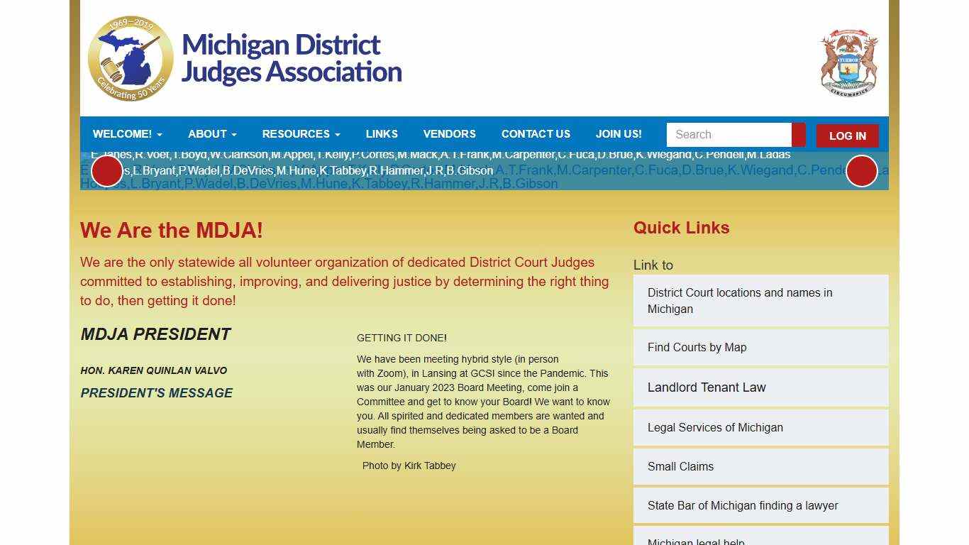 Home - Michigan District Judges Association